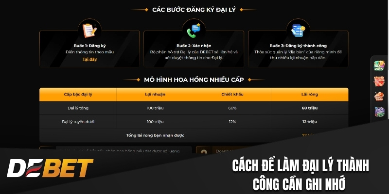 Cách để làm đại lý thành công cần ghi nhớ 