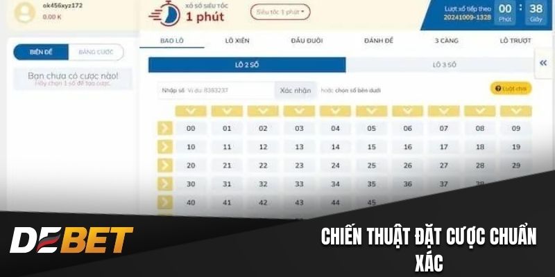 Chinh phục lô đề Debet khi có chiến thuật đặt cược chuẩn xác