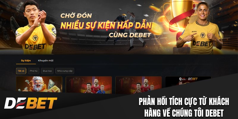 Cơn mưa lời khen từ khách hàng gửi về nhà cái