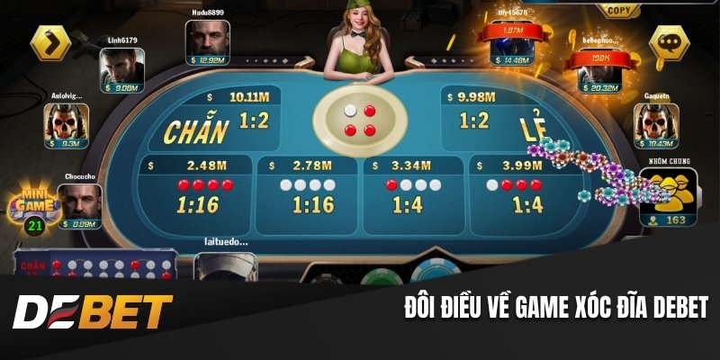 Đôi điều về game Xóc đĩa Debet