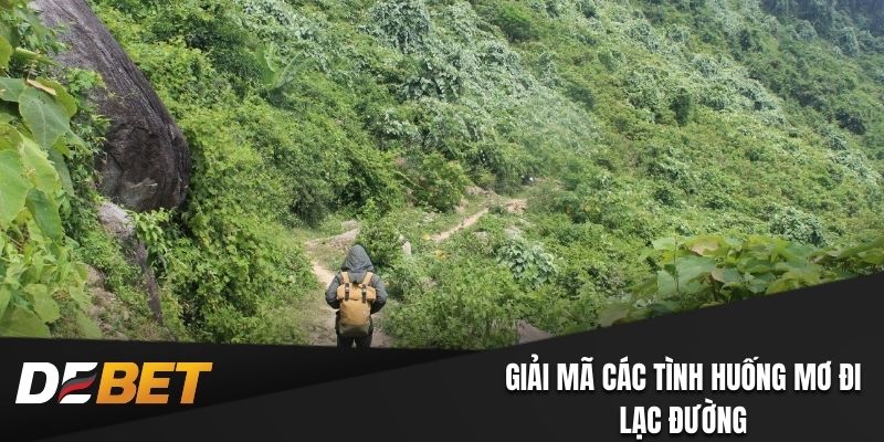 Giải mã các tình huống mơ đi lạc đường