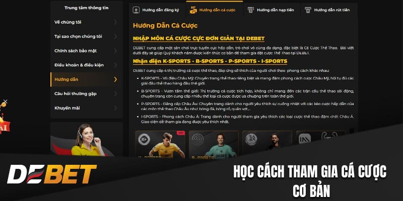 Học cách tham gia cá cược cơ bản