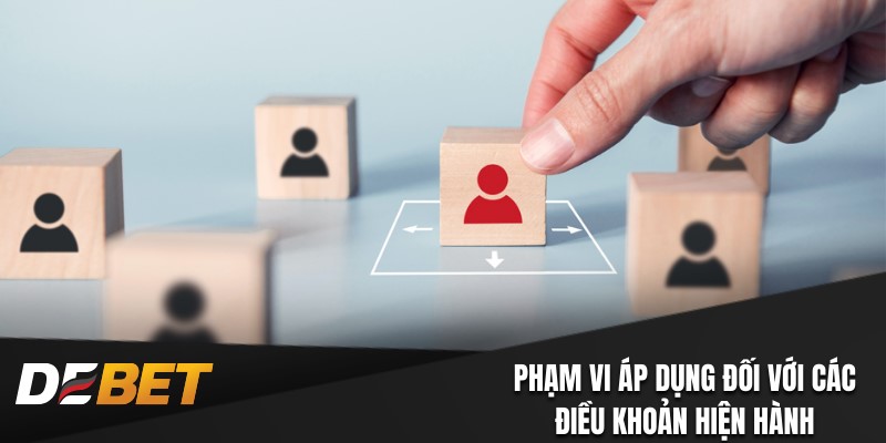 Phạm vi áp dụng đối với điều khoản hiện hành