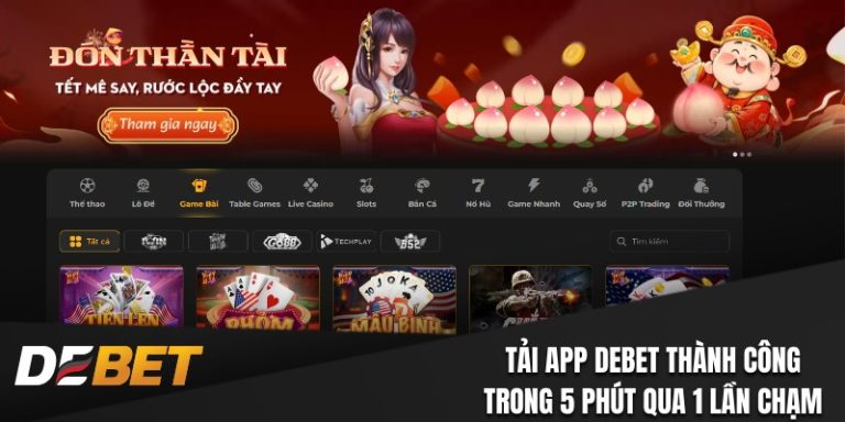 tải app Debet